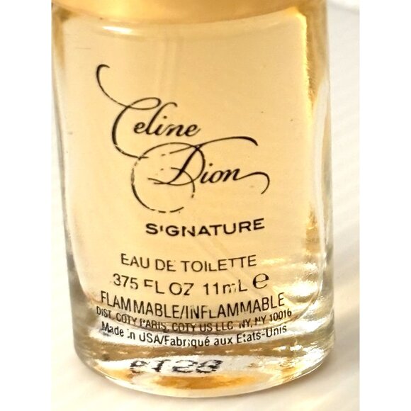 Celine Dion Signature EDT Mini Women's Perfume Spray Rare New Collectible Beauty - Picture 3 of 3